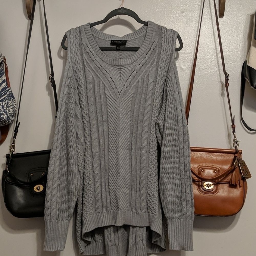 Super soft cable knit sweater